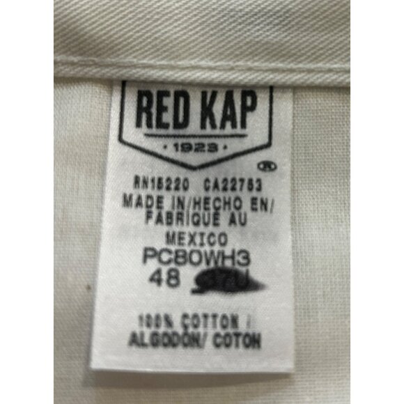 Red Kap Pants Mens 48x32 White Utility Painter Carpenter **READ DESCRIPTION** - Picture 6 of 11